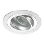 Noxion Wpuszczany Spot Logic MR16 uchylny Aluminium | Aukko 80mm - GU10 Trzonek