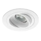 Noxion Wpuszczany Spot Logic MR16 uchylny Valkoinen | Aukko 80mm - GU10 Trzonek