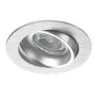 Noxion Wpuszczany Spot Vision MR16 uchylny Aluminium | Aukko 69mm - GU10 Trzonek